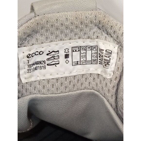 ecco M Golf S-Three Concrete Retro Blue Performance Golf Shoes Size (44) 10-10. - Picture 10 of 12